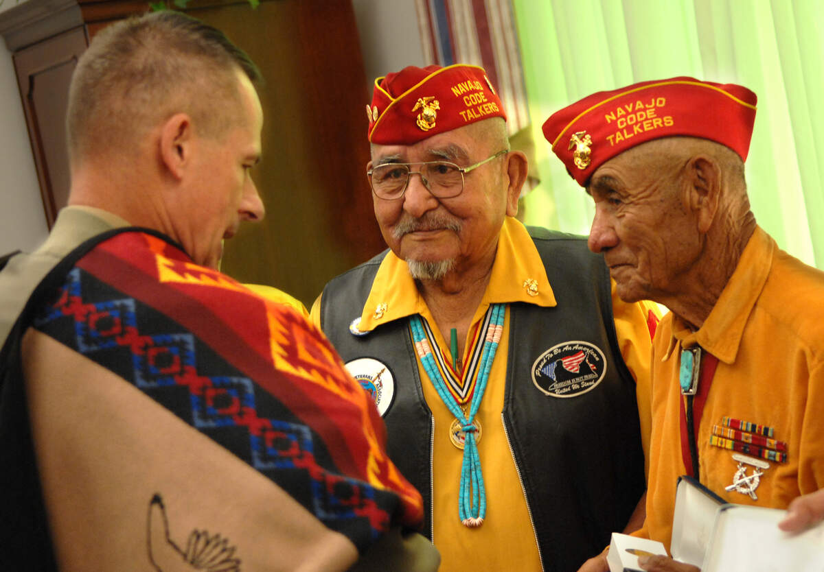 Image for National Navajo Code Talkers Day