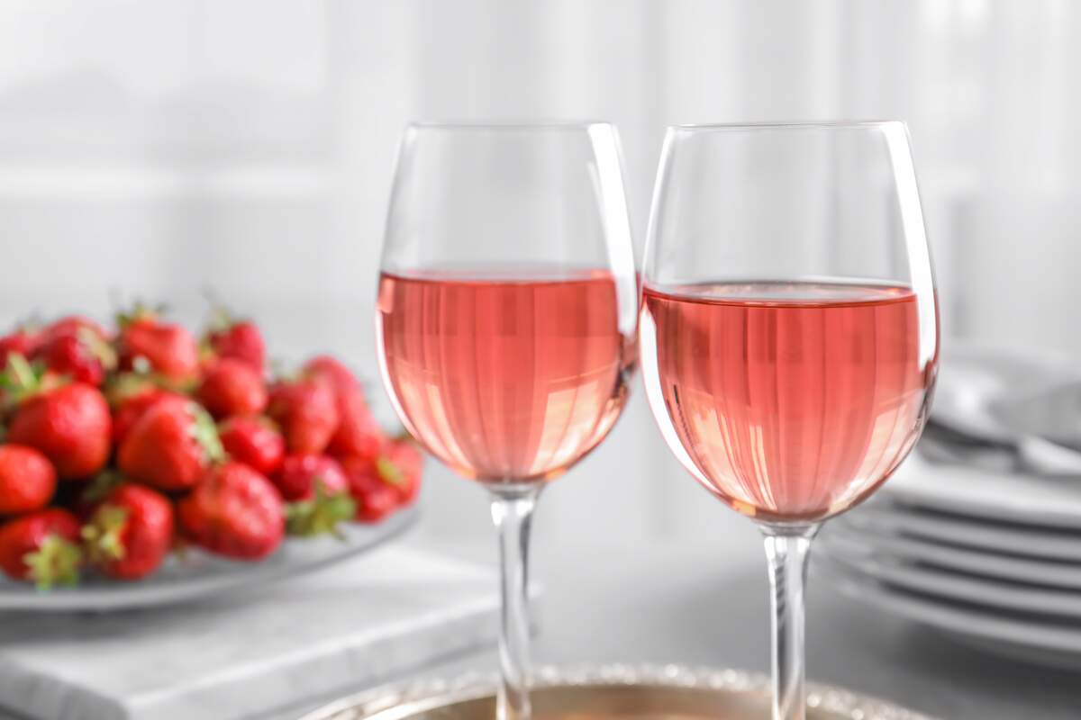 Image for National Strawberry Rhubarb Wine Day