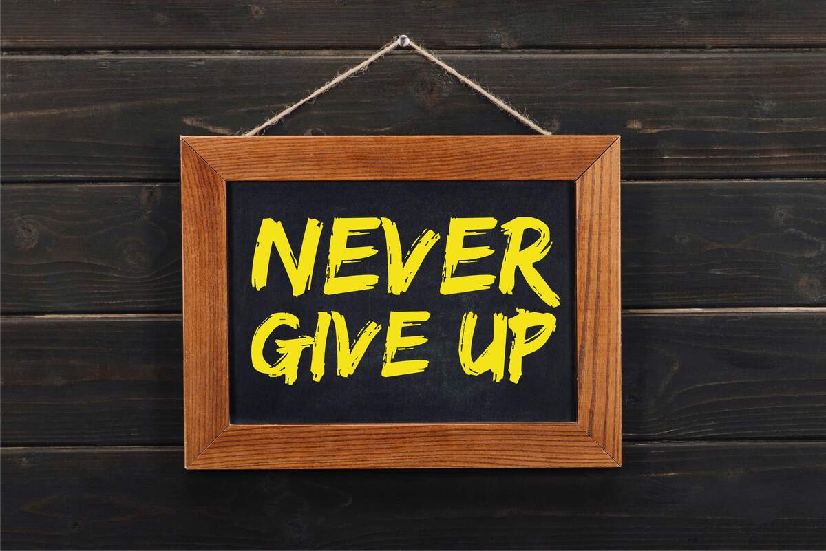 Image for Never Give Up Day