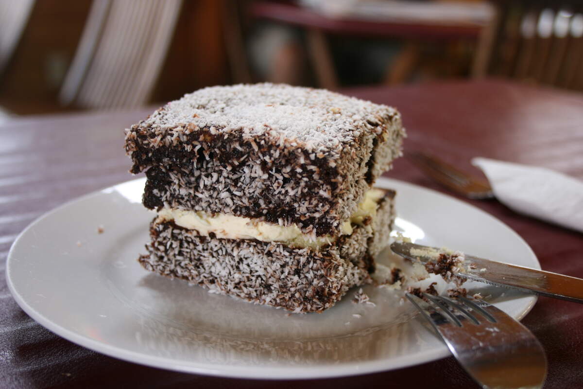 Lamingtons! a.k.a. Chocolate Coconut Cake Squares