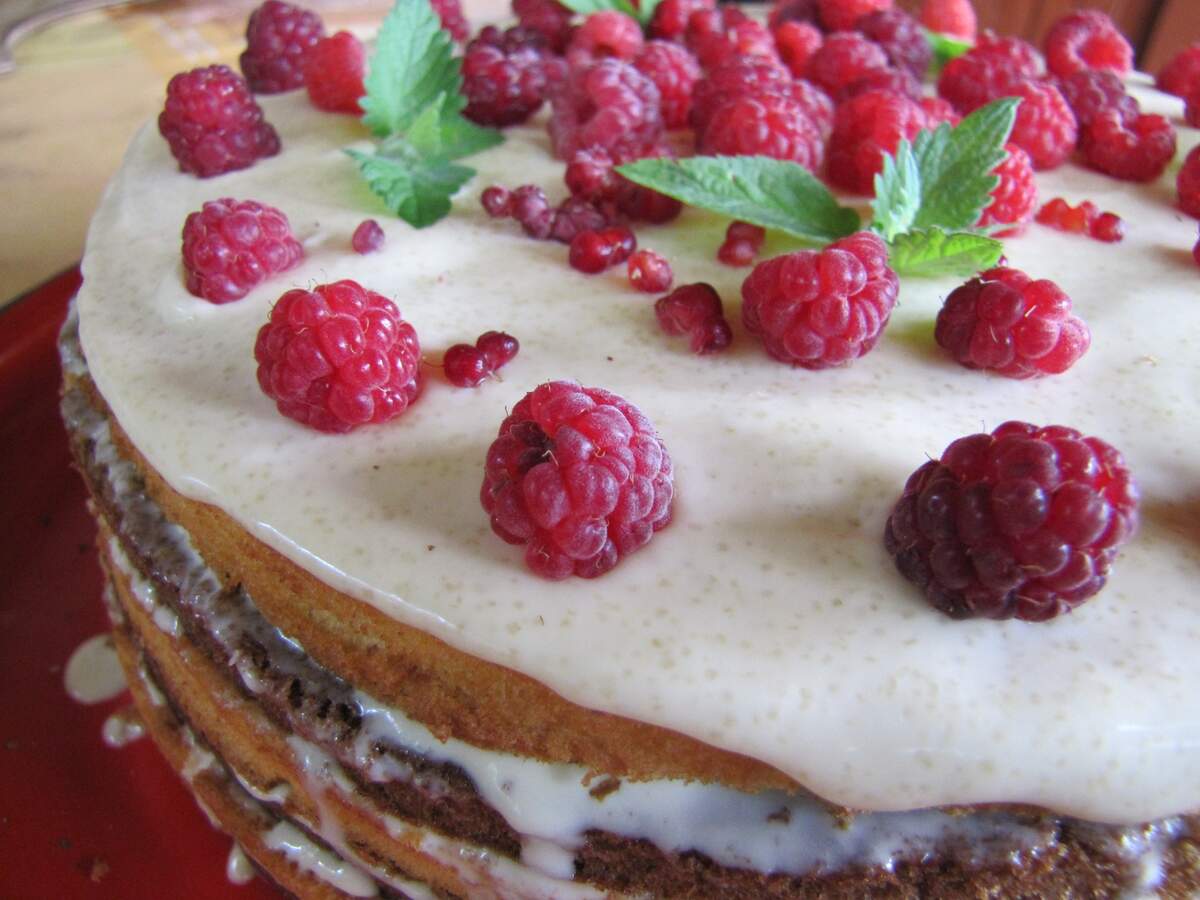 Image for National Raspberry Cake Day