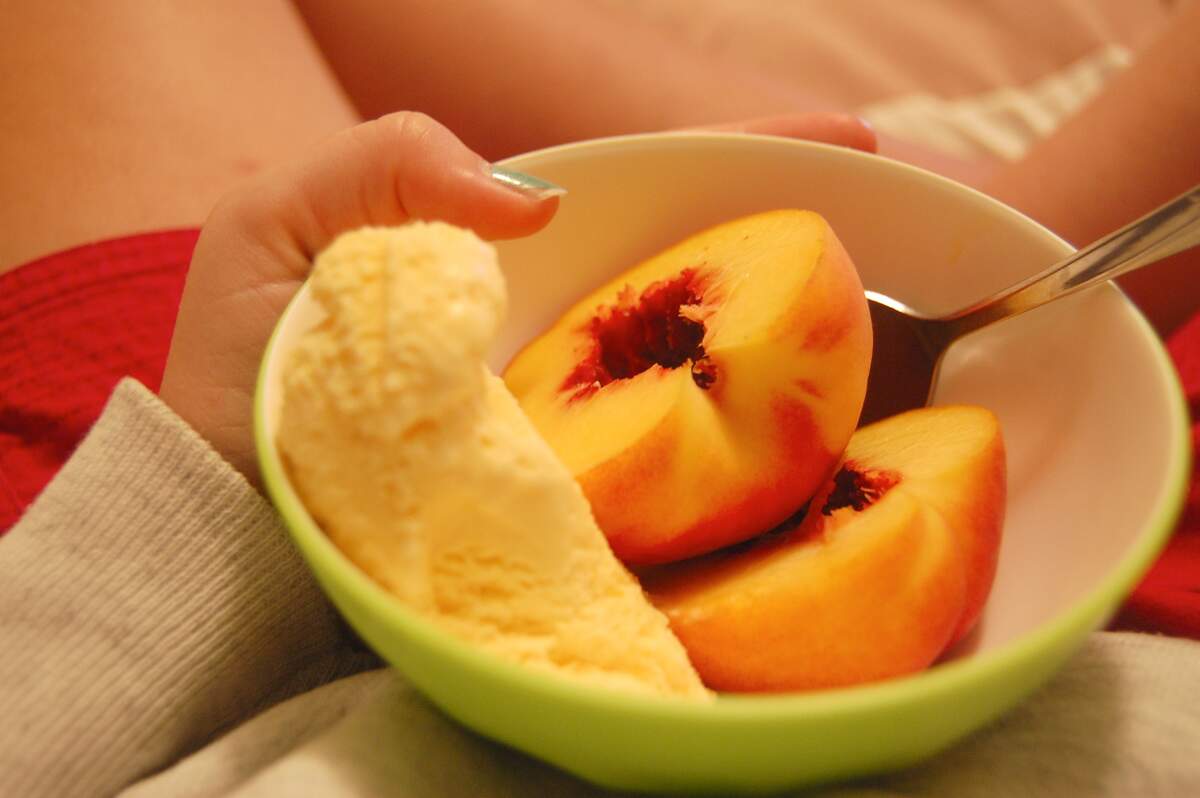 Image for National Peach Ice Cream Day