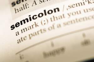 Image for World Semicolon Day