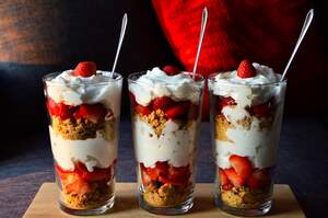 Image for National Strawberry Parfait Day