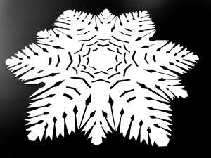 Image for Make Cut Out Snowflakes Day